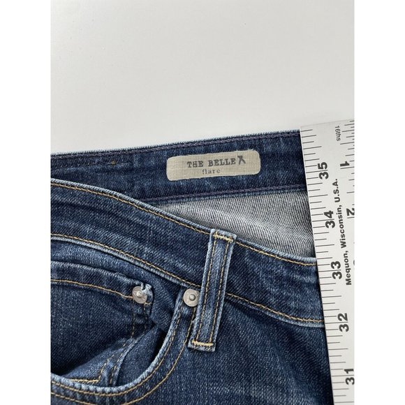 AG Adriano Goldschmied Women’s Belle Flare Leg Jeans Size 31 X 34 - Picture 7 of 10